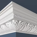 Decorative Crown Molding Various Design Corner Details With Intricate Patterns And Elegant Profiles