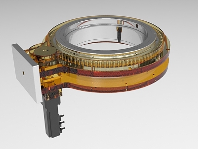 Industrial equipment 950 Industrial rotating platform 3d model