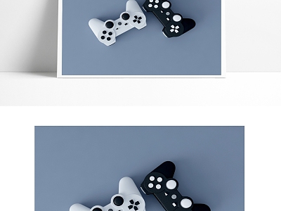 Modern gamepad model