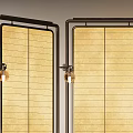 New Chinese Transparent Stone Screen 3d model