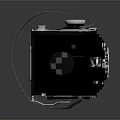 Vintage Black Rolleiflex Dual Lens Camera With Retro Design For Household Use