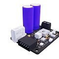 Capacitor adjusts the circuit board according to the actual size 3d model