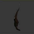 Realistic 3D Dinosaur Model With Standing Pose And Open Mouth Detailed Texture