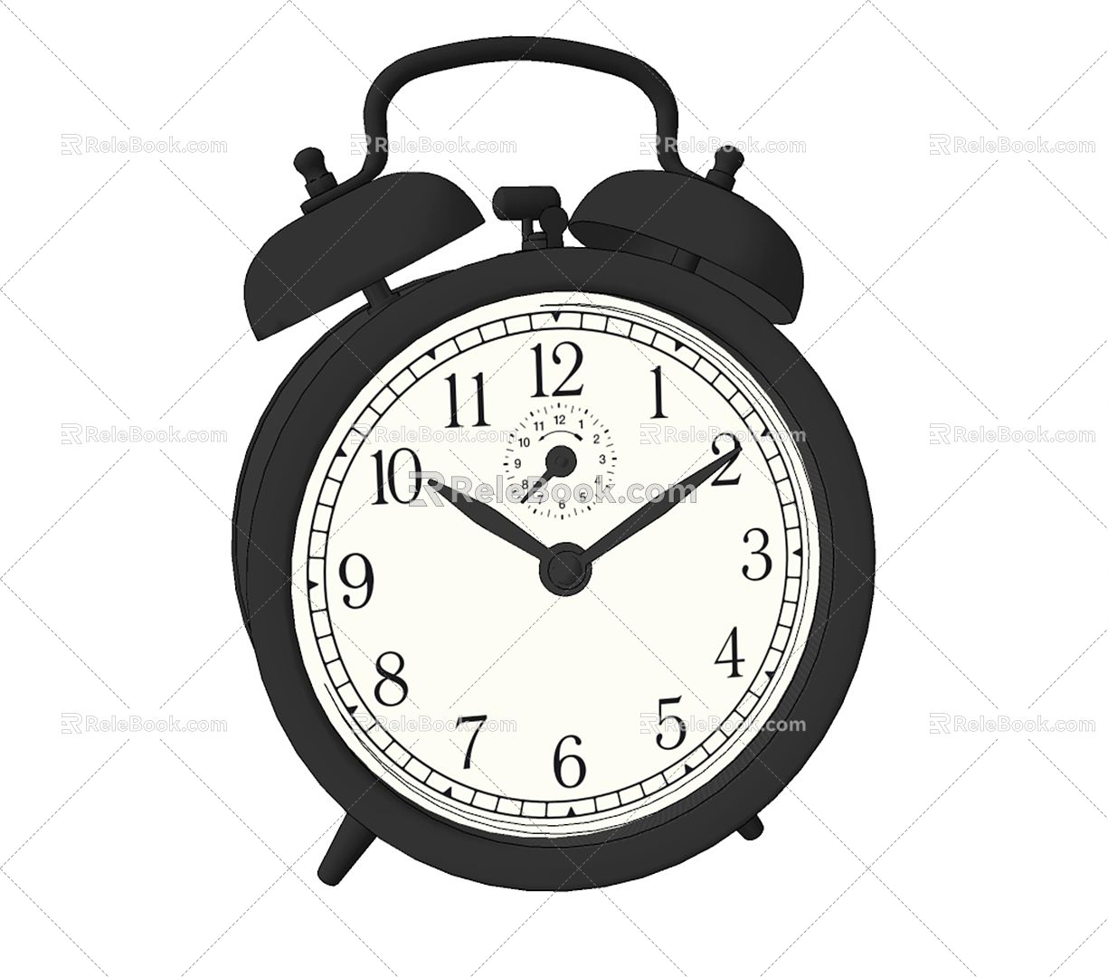 Modern alarm clock model