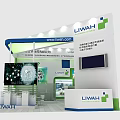 LIWAH Exhibition Booth With Display Screens Product Displays And Decorative Elements