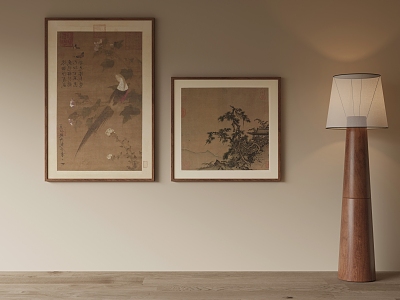 New Chinese Decorative Painting 3d model