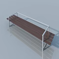 Modern Swing Door with Wooden Panel and Metal Frame for Home Interior Design