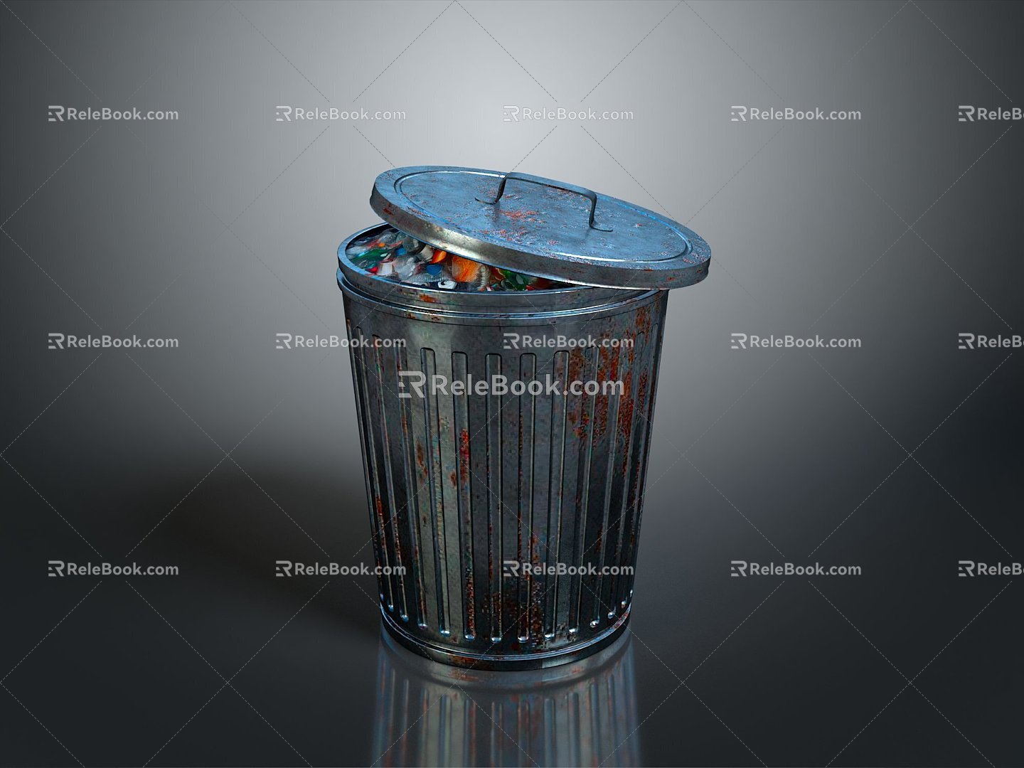 Small Trash Bin Indoor Trash Bin Classification Trash Bin Trash Basket Small Trash Bin Trash Bin 3d model