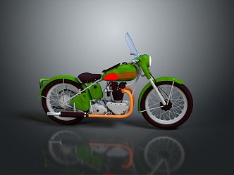 Motorcycle two-wheeled motorcycle off-road motorcycle road race motorcycle motor vehicle transport 3d model