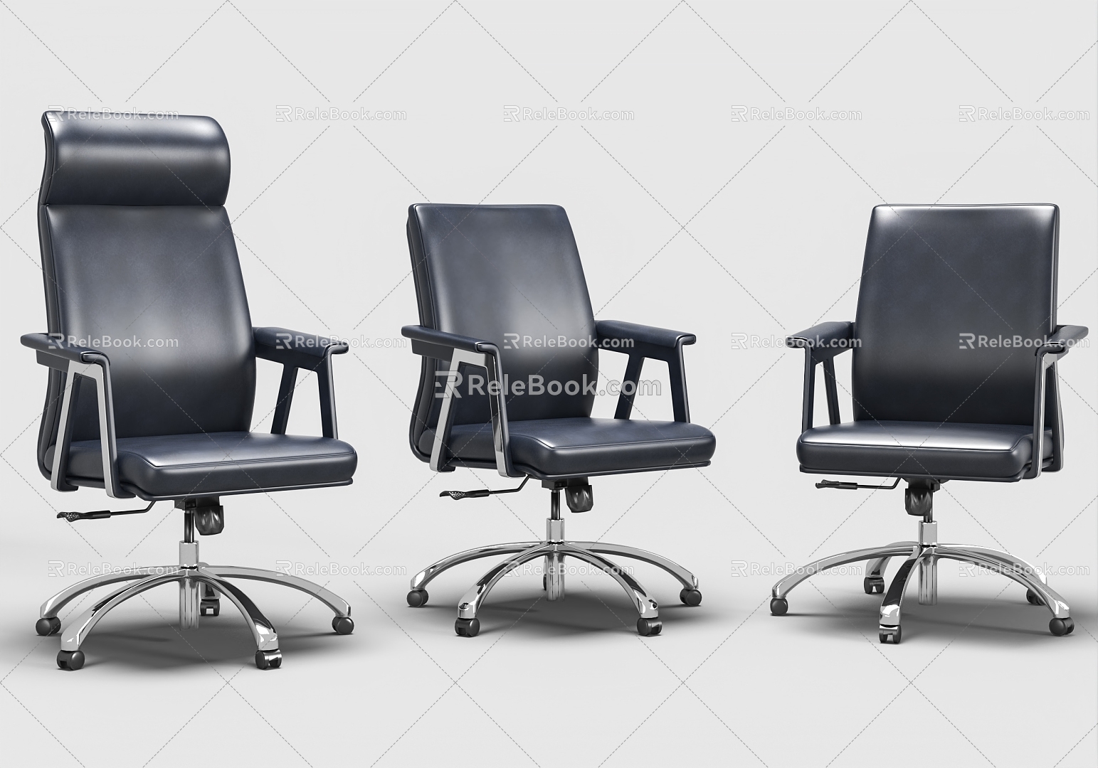 Office Chair Boss Chair Chair Leather Chair Staff Chair model