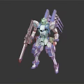 Modern Mech Warrior Mech Soldier Machine Battleguard Mechanical Battleguard 3d model