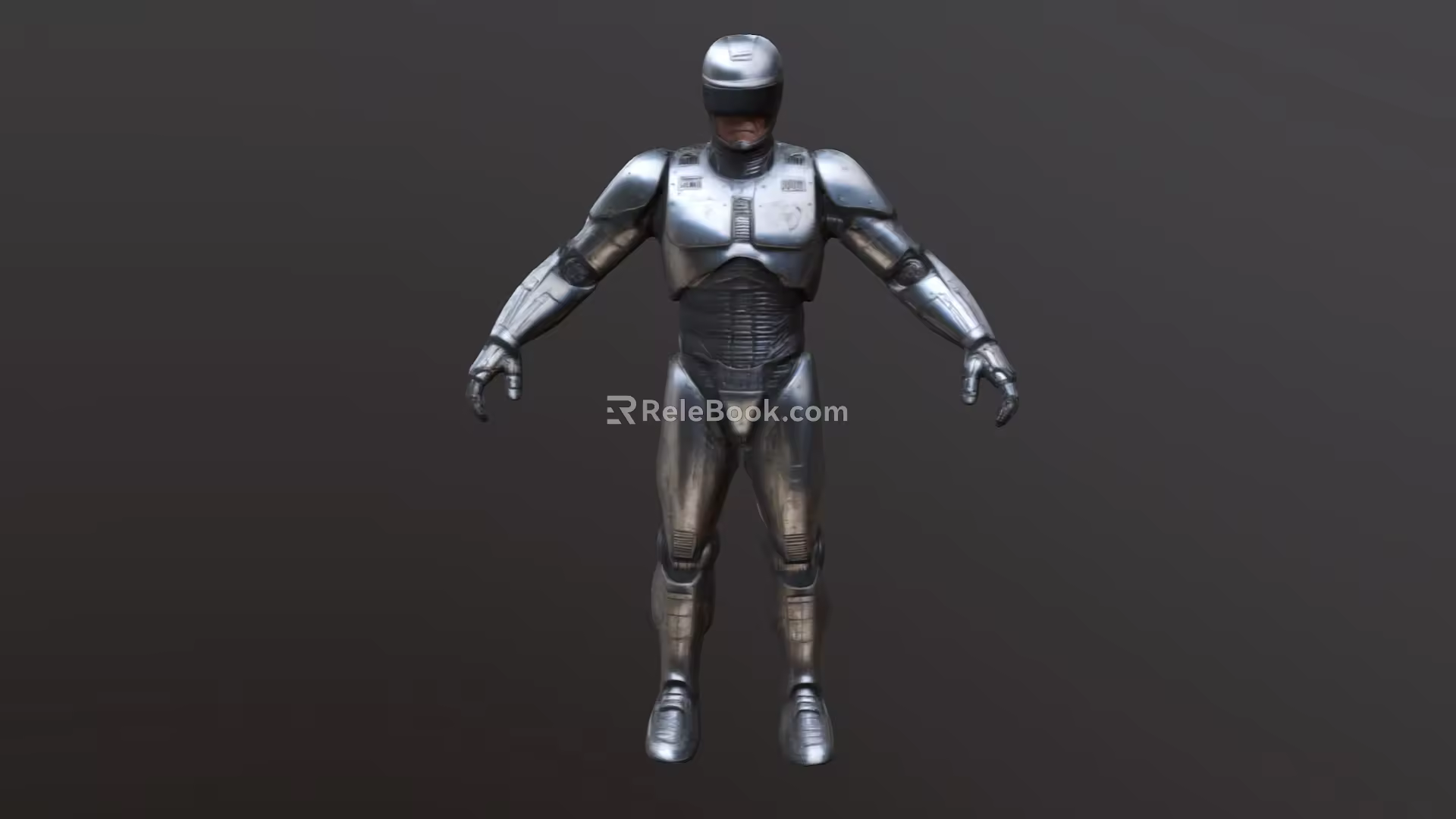RoboCop Sci-Fi Warrior Future Warrior Mech Warrior Robot Future WarCop Doom Low Face Number Low Model Simple Model Movie and TV Level Realism 3d model