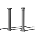 European column 3d model