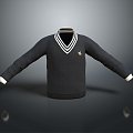 Sweater Casual Wear Hoodie Spring and Autumn Clothing Hoodie Rustic Clothing Cold-proof Clothing Sweatshirt Casual Shirt 3d model