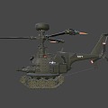 Helicopter Tanks 3d model