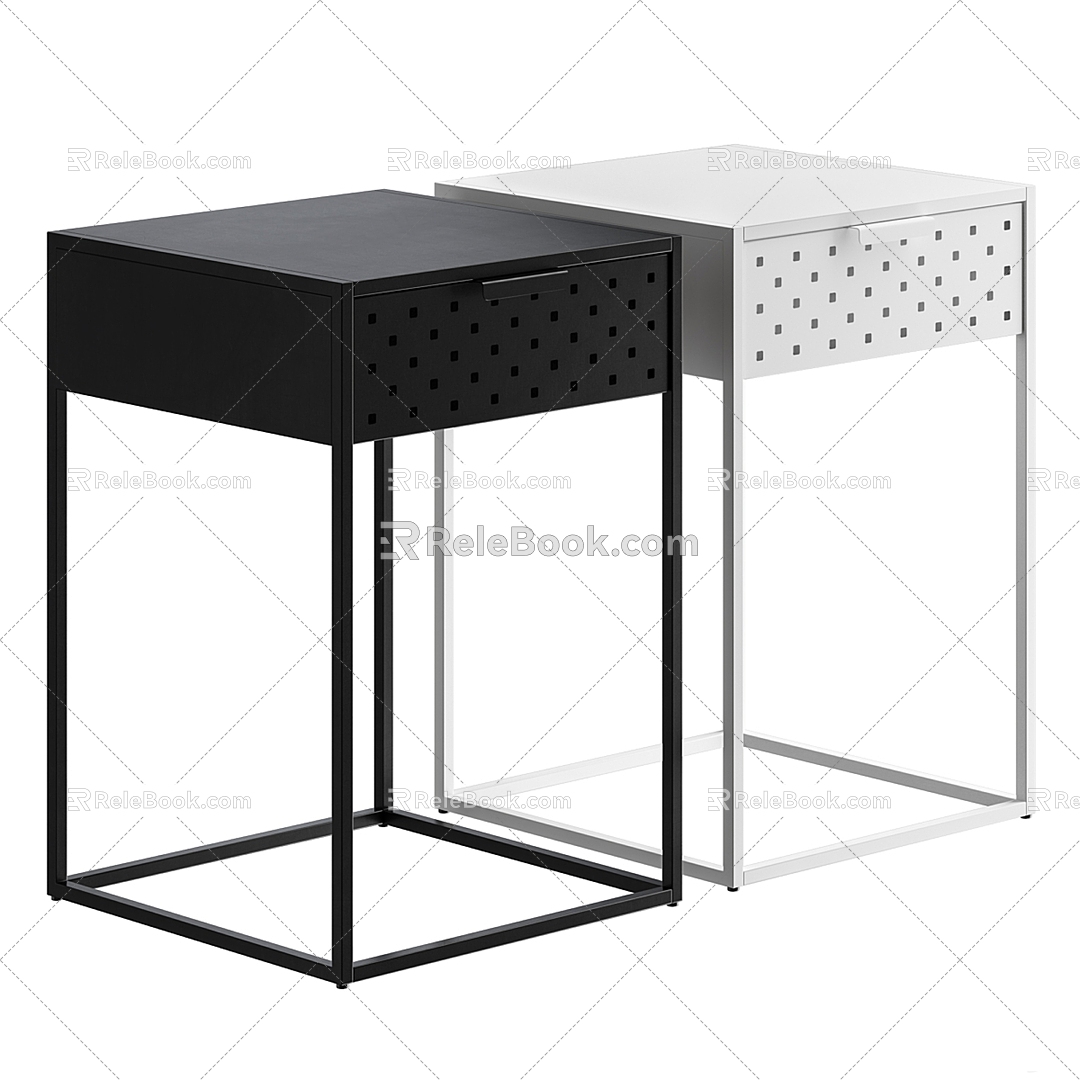 Viral Jysk bedside table 3d model