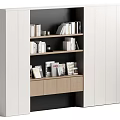 Bookshelf Storage Rack 3d model