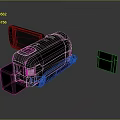modern camera handheld camera TV camera cctv camera 3d model