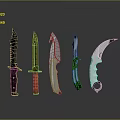 Tactical Knives Collection Featuring Various Blade Shapes Ergonomic Handles And Modern Designs