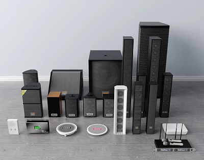 modern sound 3d model modern sound 3d model