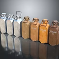 Row Of Timeless 1L Metal Daily Electrical Appliances In Various Colors