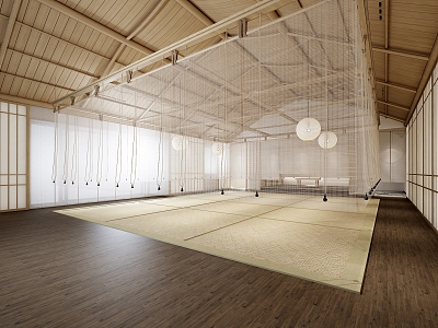 Japanese Yoga Room model