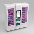 Unmanned vending machines 3d model