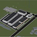 Logistics Park 3d model