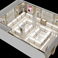 New Chinese Jewelry Store Old Temple 3d model