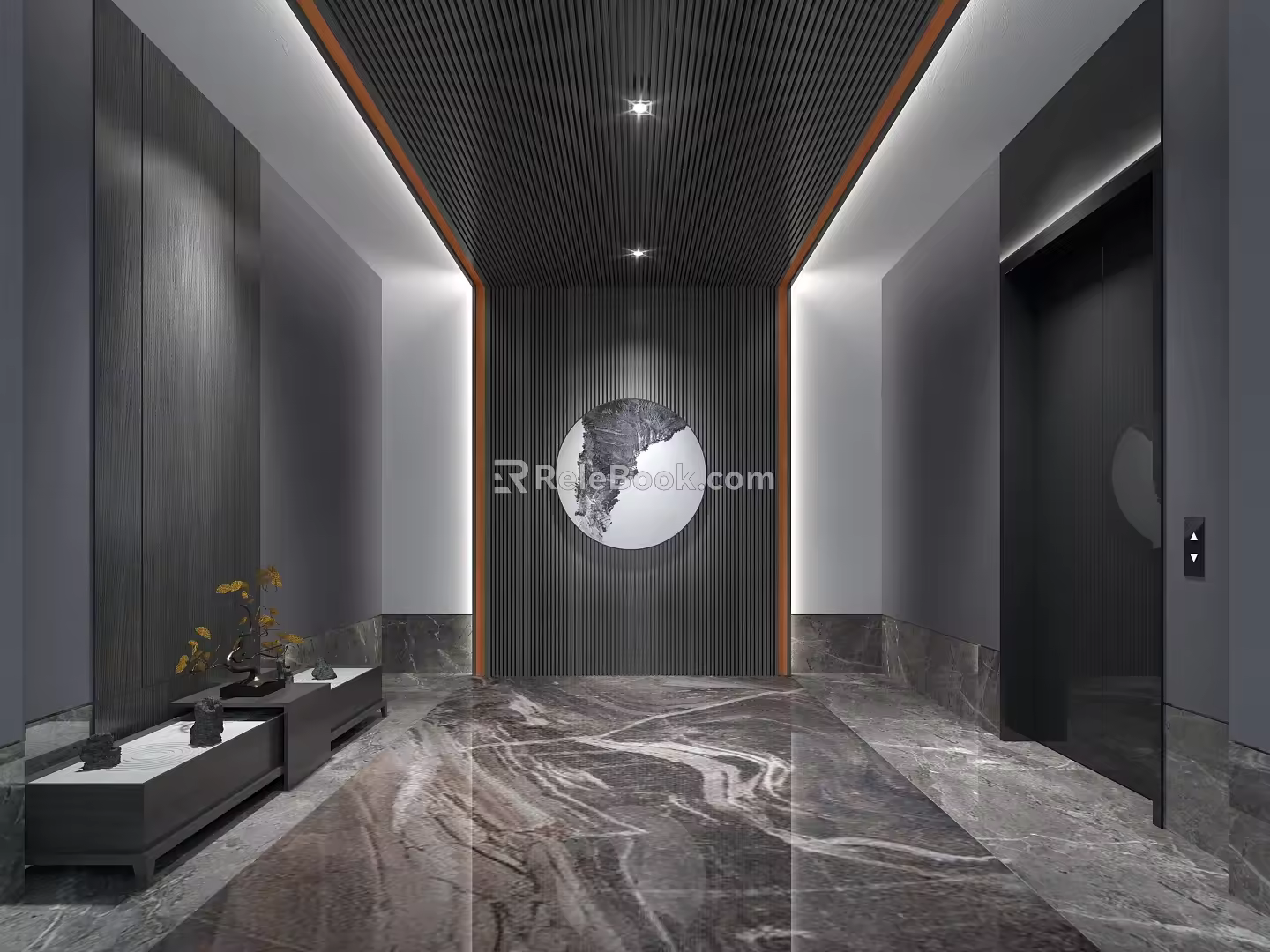 New Chinese Elevator 3d model