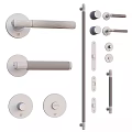 Elegant Brass Door Handles With Knobs And Levers For Home Interior Design