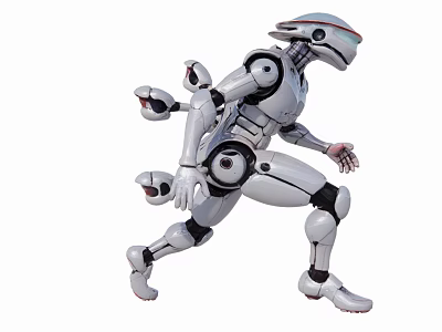 Robot ornaments 3d model