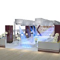 Wedding Exhibition Activity Desk 3d model