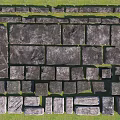 Road Facilities Construction Materials Including Various Stone Slabs And Paving Stones 3d model
