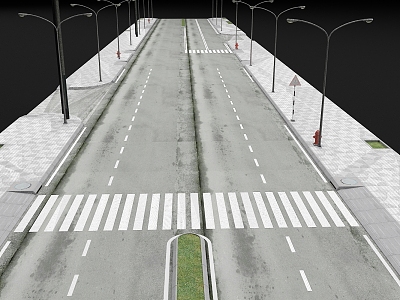 Road 3d model