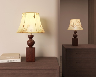 Modern table lamp 3d model