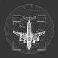 Large Gray Military Transport Aircraft With Four Engines And Wide Wings