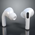 White Wireless Earbuds In Ear Design With High Definition Sound And Built In Microphone