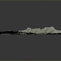 Detailed 3D Topographic Map Displaying Green Land Areas Blue Water Bodies Mountains And Lakes
