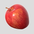 red apple apple cartoon apple 3d model