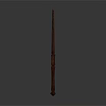 Daily Necessity Brown Wooden Long Handle Tool For Home Use