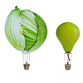 Fun Colorful Fruit and Vegetable Shaped Hot Air Balloon Amusement Equipment for Kids Play