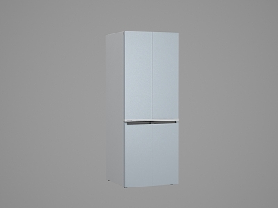 Modern refrigerator 3d model