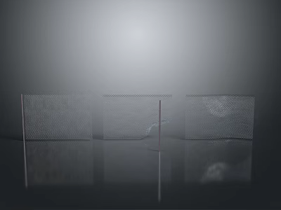 Steel Wire Mesh Steel Mesh Anti-penetration Mesh Protection Mesh Wire Fence Wire Fence Anti-turnover Mesh Wire Mesh 3d model