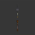 Various Medieval Fantasy Weapons Collection Including Axe Sword Hammer Bow And Dagger 3d model
