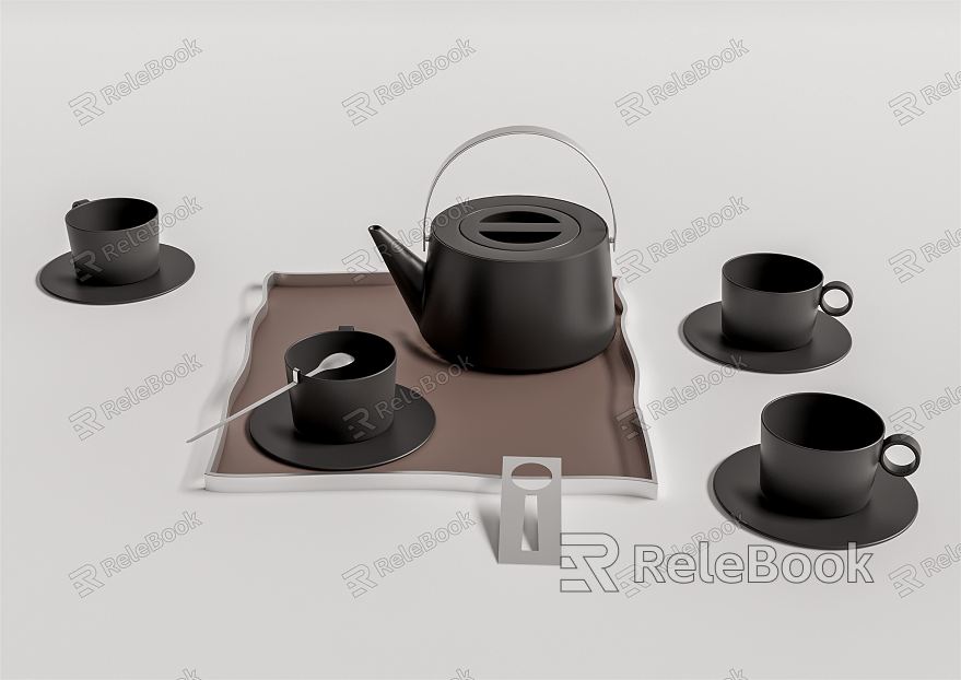 Modern Tea Set model