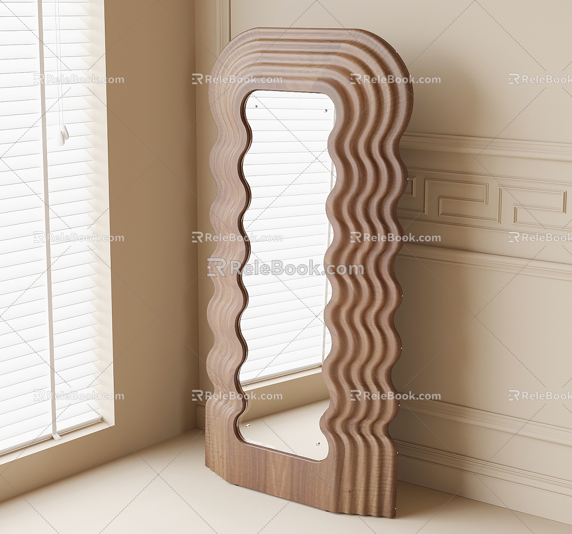 Floor mirror 3d model