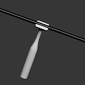 Automotive Metal Rod Component with Square Connector for Vehicle Parts