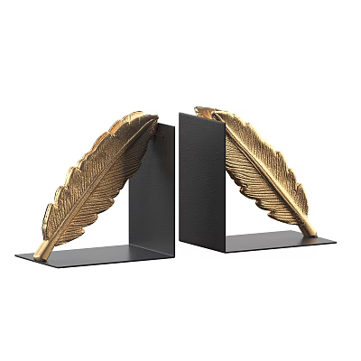 Modern Ornaments Feather Bookshelf 3d model Modern Ornaments Feather Bookshelf 3d model