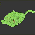 Engine Racing Engine Racing Engine Car Engine Car Engine Modern Vehicle 3d model